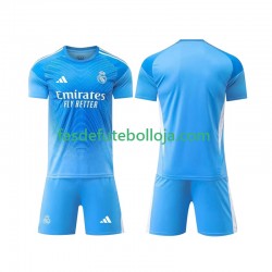 Camisola Guarda-redes 1º Equipamento Real Madrid 2025-2026 Manga Curta ,Criança