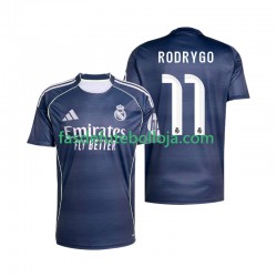 Camisola 2º Equipamento Real Madrid Rodrygo 11 2025-2026 Manga Curta ,Homem