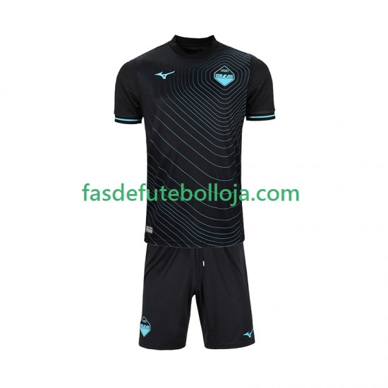 Camisola 3º Equipamento SS Lazio 2024-2025 Manga Curta ,Criança