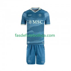 Camisola 1º Equipamento Napoli SSC Special 2024-2025 Manga Curta ,Criança