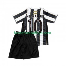 Camisola 2º Equipamento Santos FC Neymar JR 10 2025-2026 Manga Curta ,Criança