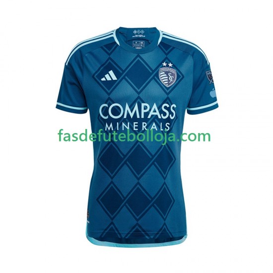 Camisola 2º Equipamento Sporting Kansas City 2025-2026 Manga Curta ,Homem