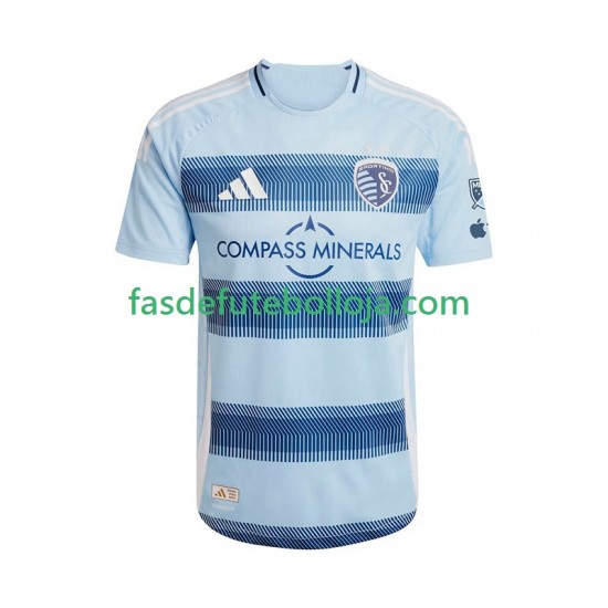 Camisola 1º Equipamento Sporting Kansas City 2025-2026 Manga Curta ,Homem
