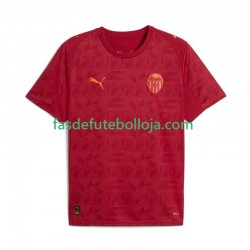 Camisola 2º Equipamento Valencia CF 2025-2026 Manga Curta ,Homem