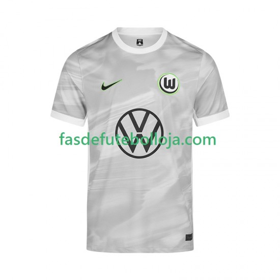 Camisola 2º Equipamento VfL Wolfsburg 2025-2026 Manga Curta ,Homem