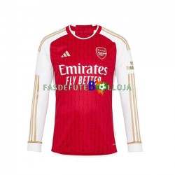 Camisola 1º Equipamento Arsenal 2023-2024 Manga Comprida ,Homem