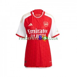 Camisola 1º Equipamento Arsenal 2023-2024 Manga Curta ,Feminina