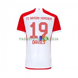 Camisola 1º Equipamento Bayern de Munique Alphonso Davies 19 2023-2024 Manga Curta ,Homem