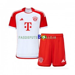 Camisola 1º Equipamento Bayern de Munique 2023-2024 Manga Curta ,Criança