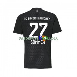 Camisola Guarda-redes 1º Equipamento Bayern de Munique Yann Sommer 27 2023-2024 Manga Curta ,Homem