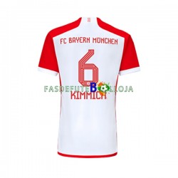 Camisola 1º Equipamento Bayern de Munique Joshua Kimmich 6 2023-2024 Manga Curta ,Homem