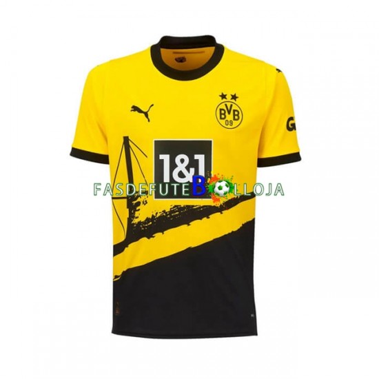 Camisola 1º Equipamento Borussia Dortmund 2023-2024 Manga Curta ,Homem