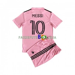 Camisola 1º Equipamento Inter Miami Lionel Messi 10 2023 Manga Curta ,Criança