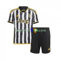 Camisola 1º Equipamento Juventus 2023-2024 Manga Curta ,Criança