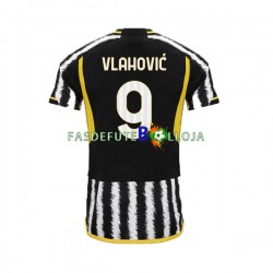 Camisola 1º Equipamento Juventus Vlahovic 9 2023-2024 Manga Curta ,Homem