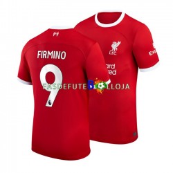 Camisola 1º Equipamento Liverpool Roberto Firmino 9 2023-2024 Manga Curta ,Homem