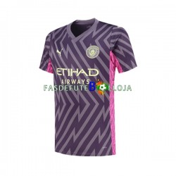 Camisola Guarda-redes 2º Equipamento Manchester City 2023-2024 Manga Curta ,Homem