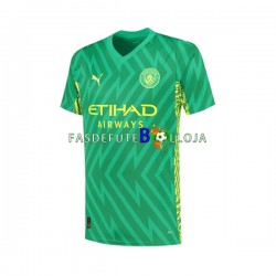 Camisola Guarda-redes 1º Equipamento Manchester City 2023-2024 Manga Curta ,Homem