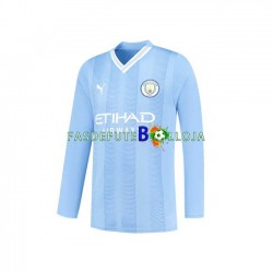 Camisola 1º Equipamento Manchester City 2023-2024 Manga Comprida ,Homem