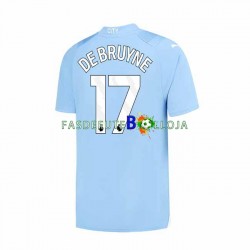 Camisola 1º Equipamento Manchester City Kevin De Bruyne 17 2023-2024 Manga Curta ,Homem