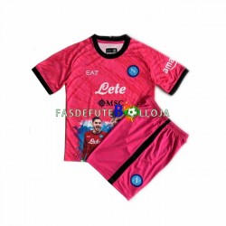 Camisola Guarda-redes 1º Equipamento Napoli Face Game Alex Meret 1 2022-2023 Manga Curta ,Criança