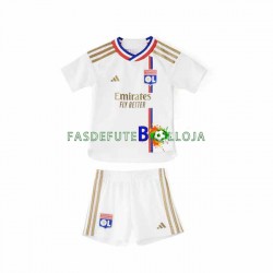 Camisola 1º Equipamento Olympique Lyonnais 2023-2024 Manga Curta ,Criança