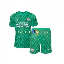 Camisola Guarda-redes 1º Equipamento PSV Eindhoven 2023-2024 Manga Curta ,Criança