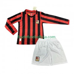 Camisola 1º Equipamento AC Milan 125th Anniversary 2024-2025 Manga Comprida ,Criança