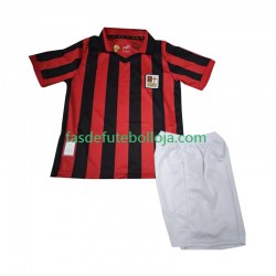 Camisola 1º Equipamento AC Milan 125th Anniversary 2024-2025 Manga Curta ,Criança