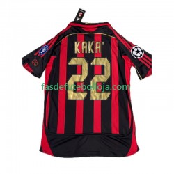 Camisola 1º Equipamento AC Milan KAKA 8 2007 2006 Manga Curta Retro ,Homem
