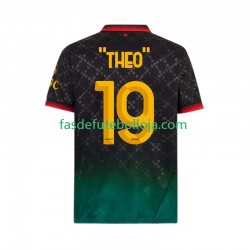 Camisola 4º Equipamento AC Milan THEO 19 2024-2025 Manga Curta ,Homem