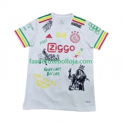 Camisola 1º Equipamento AFC Ajax Bob Marley Special 2025 Manga Curta ,Homem