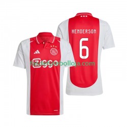 Camisola 1º Equipamento AFC Ajax Henderson 6 2024-2025 Manga Curta ,Homem