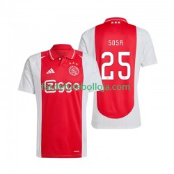 Camisola 1º Equipamento AFC Ajax Wout Weghorst 25 2024-2025 Manga Curta ,Homem