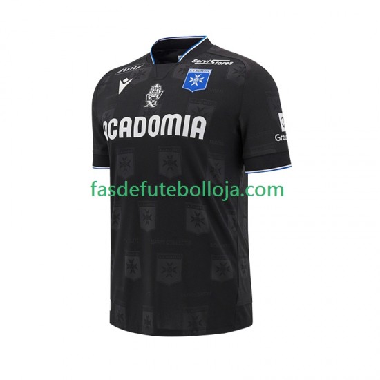 Camisola 2º Equipamento AJ Auxerre 2024-2025 Manga Curta ,Homem