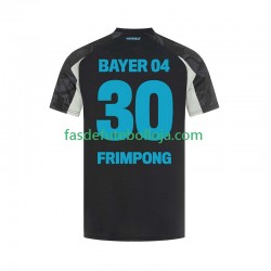 Camisola 3º Equipamento Bayer 04 Leverkusen Frimpong 30 2024-2025 Manga Curta ,Homem
