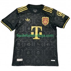 Camisola 1º Equipamento Bayern de Munique Preto 125th Anniversary 2024-2025 Manga Curta ,Homem