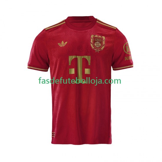Camisola 1º Equipamento Bayern de Munique Vermelho 125th Anniversary Serge Gnabry 7 2024-2025 Manga Curta ,Criança