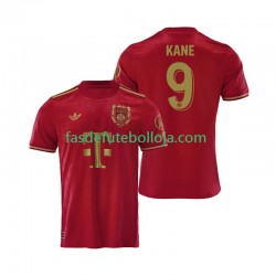 Camisola 1º Equipamento Bayern de Munique Vermelho Harry Kane 9 125th Anniversary 2024-2025 Manga Curta ,Homem