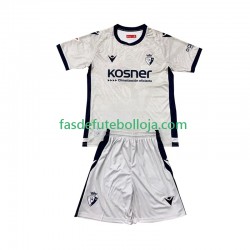 Camisola 2º Equipamento CA Osasuna 2024-2025 Manga Curta ,Criança