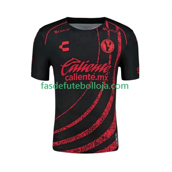 Camisola 1º Equipamento Club Tijuana 2024-2025 Manga Curta ,Homem