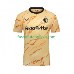 Camisola 4º Equipamento Feyenoord Rotterdam 2024-2025 Manga Curta ,Homem