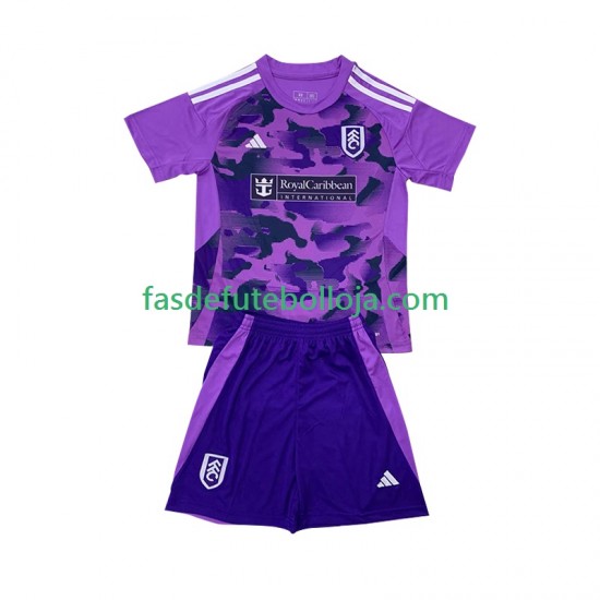 Camisola 3º Equipamento Fulham 2024-2025 Manga Curta ,Criança Camisola 3º Equipamento Fulham 2024-2025 Manga Curta ,Criança