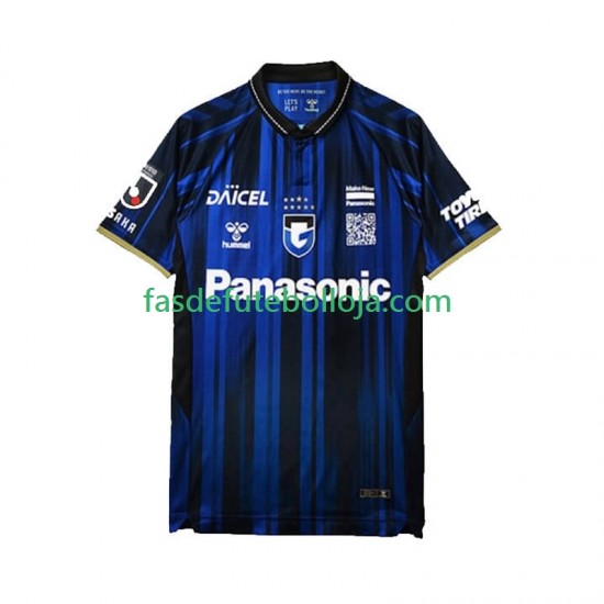 Camisola 1º Equipamento Gamba Osaka 2025 Manga Curta ,Homem