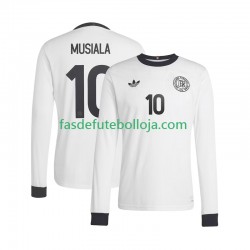 Camisola 1º Equipamento Seleção Alemã Jamal Musiala 10 ANVERSARY 2025 Manga Comprida ,Homem