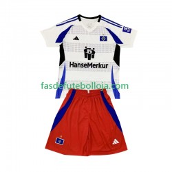 Camisola 1º Equipamento Hamburger SV 2024-2025 Manga Curta ,Criança