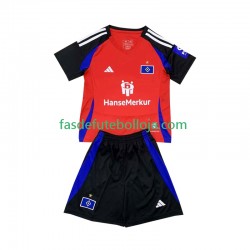 Camisola 3º Equipamento Hamburger SV 2024-2025 Manga Curta ,Criança