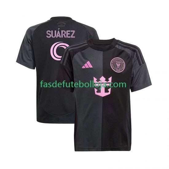 Camisola 2º Equipamento Inter Miami Luis Suarez 9 2025 Manga Curta ,Homem
