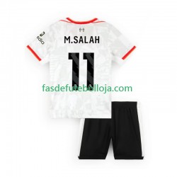 Camisola 3º Equipamento Liverpool M.SALAH 11 2024-2025 Manga Curta ,Criança