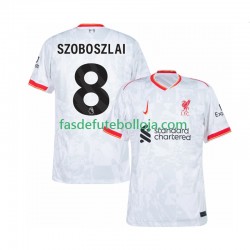 Camisola 3º Equipamento Liverpool Szoboszlai 8 2024-2025 Manga Curta ,Homem